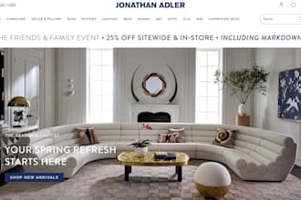 build luxury furniture website furniture shopify store home décor dropshipping