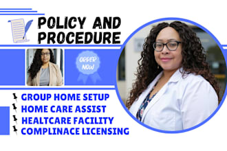 start group home policies, sops, and compliance startup documents