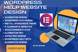 create modern wordpress website using elementor pro, astra pro, crocoblock