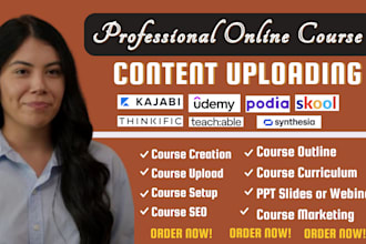 upload your online course, lesson plan, workbook to udemy, thinkific, teachable