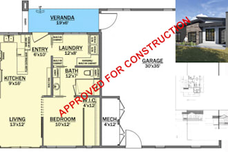 create architectural drawings building drawing permit approval city permit mep