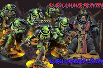print and paint your warhammer, dnd, tabletop miniatures, aos, blood bowl, ttrpg