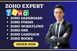 setup zoho dashboard zoho forms zoho workflows zoho one zoho campaign zoho books