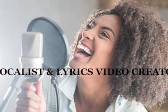 create music lyric video animated video visual anime music