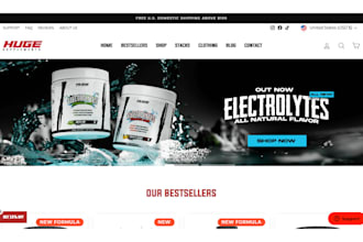 build nutraceutical website, health supplement store, sarms, nootropic store