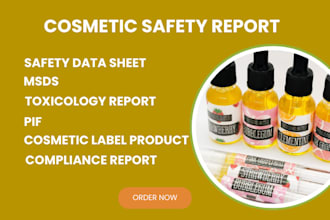 do msds, sds, cpsr and pif for your products