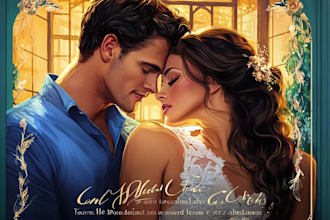 design fantasy book cover, romance book cover, and ebook cover design