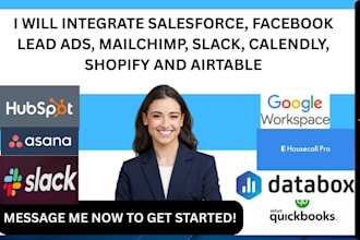 integrate facebook ads mailchimp slack calendly shopify zendesk twilio zapier