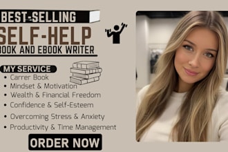 ghostwrite your self help ebook, personal growth success, mindset and motivation