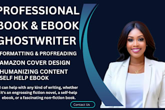 be self help ebook writer, non fiction ghostwriter, fiction ebook ghostwriter