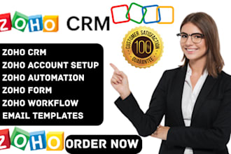 set up and customize zoho CRM dashboard creation campaigns zoho one zoho forms