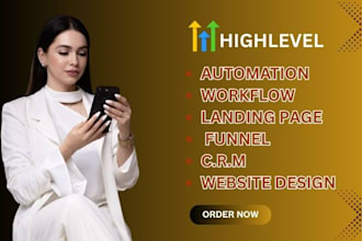 workflow automation funnel gohighlevel expert ai