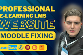 fix moodle lms errors and learndash, buddyboss, tutor lms setup