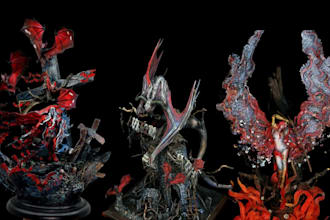 3d print and paint your 3d miniature model warhammer 40k dnd for game crusade