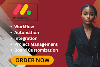 setup monday project management for you with automations