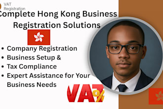 do hong kong comaony registration, tax return, filling and vat registration