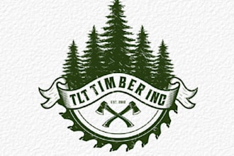 design good looking southern timber company logo