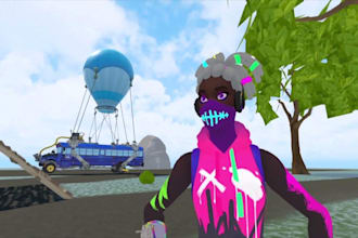 build fortnite map, fortnite, vrchat world, ai code bot for webapp, vr world