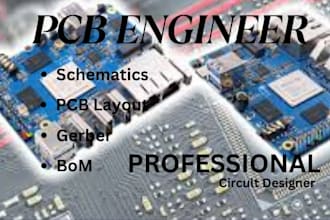 do pcb design, pcb layout and circuit design in altium