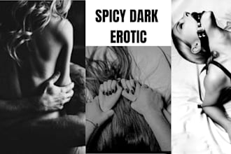 write hot romantic erotica bdsm kink lgbtq nsfw paranormal fantasy erotic story
