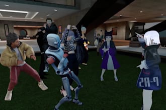 develop fortnite map, fortnite, vrchat world, ai code bot for webapp, vr world