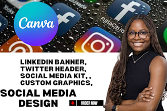 design social media design canva templates instagram posts linkedin banner