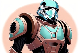 draw sci fi, star wars, mecha, sprite dnd art