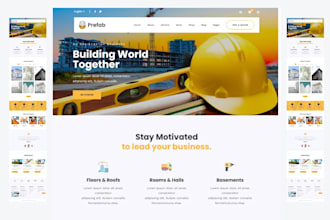 build clean modular homes website prefab builder inspection consultant website