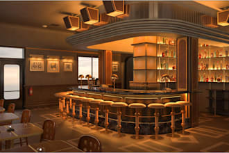 style shoe showroom interior rendering,open floor plan, cabinet,cad,retail store