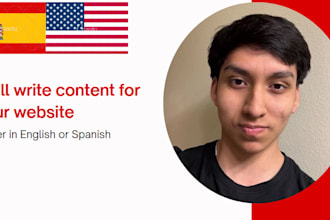 write content for your website as your copywriter
