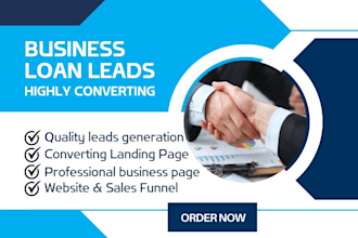 generate business loan leads business loan, funding leads business loan website