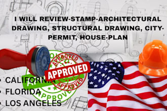 review, stamp architectural drawing structural drawings city permit plans