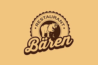 design inspirational bar beer restaurant logo