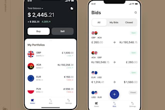 build fintech app p2p payment app exchange app international money transfer app