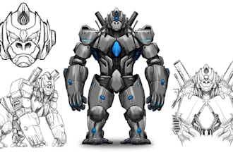 concept an art for your IP and game