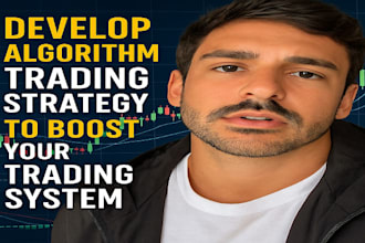 develop algorithm trading strategy to boost your trading system