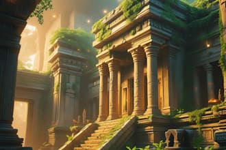 design ue5 ancient epic environments for world building