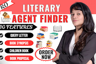 find literary agent for your children book proposal book synopsis pitch writing