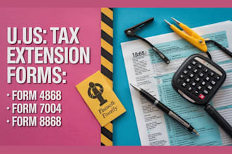 file irs tax extensions forms 4868, 7004, 8868 for individuals, llcs, nonprofit