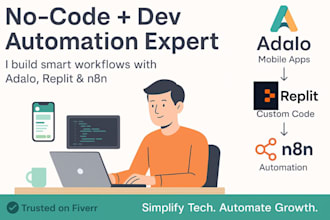 build adalo and deploy replit apps with goodbarber and rork