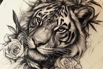custom american traditional tattoo vintage old school design