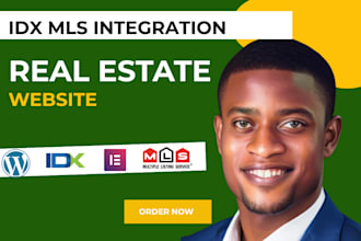 develop custom luxury real estate idx website for idx mls integration