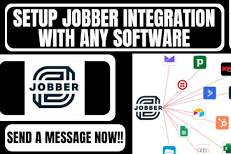 setup jobber integration with wordpress,facebook ads api zapier quickbooks slack