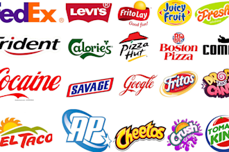make a custom logo parody within 12 HR and 24 HR