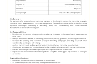 craft professional job descriptions to attract top talent