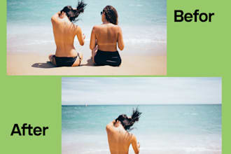 remove objects or people from your photos