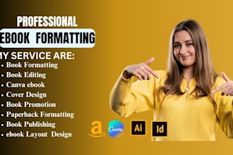 do book formatting layout design kindle ebook formatting paper back design