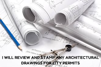 review stamp seal nevada architectural engineering drawings for city permit