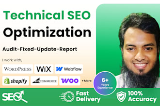 fix technical SEO issues audit and optimize any website