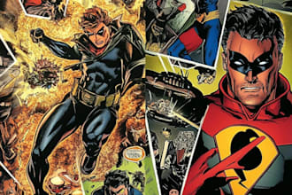 design characters and comic books